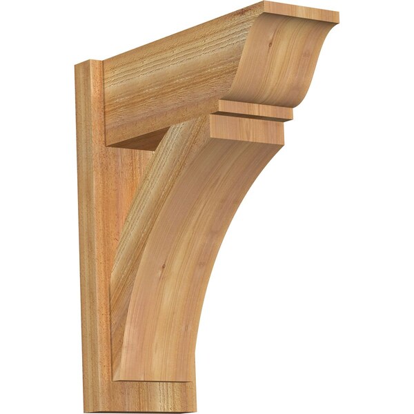 Ekena Millwork Thorton Rough Sawn Traditional Outlooker, Western Red Cedar, 8"W x 20"D x 24"H OUT08X20X24THR01RWR - main